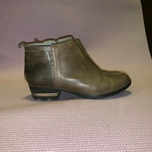 Sorel Leather Ankle Booties